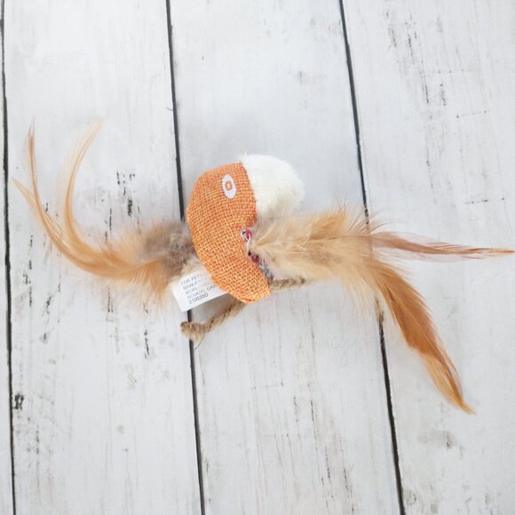 Cat Toys Set of 3 Plush Bird Catnip, Love Bird Silvervine-Catnip, Window Wobbler - Picture 7 of 14